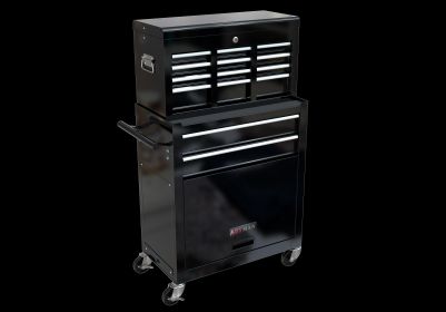 High Capacity Rolling Tool Box With Wheels And Drawers