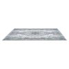 6x9FT Vintage Area Rug Modern Non Slip Carpet Boho Low Pile Soft Rug Waterproof Machine Washable Rug for Living Room Bedroom Kitchen Dining Room Under